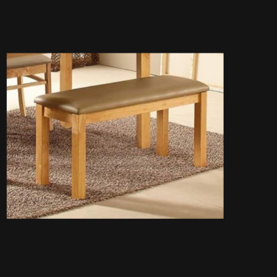 Ghế dài gỗ nệm Tundo đa công dụng ngồi chờ, ban công, sân vườn nhiều kích thước lựa chọn 