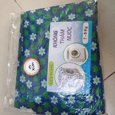 Áo Trùm Máy Giặt Cửa Ngang, Cửa Trước Size 7kg-8kg, Vải Dù Siêu Dày, Lựa Chọn Họa Tiết