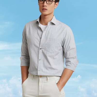 Áo Sơ Mi Nam Tay Dài N&M Thương Hiệu NINOMAXX 2101083