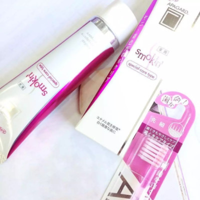 Kem Đánh Răng Tẩy Vết Ố Apagard Smokin Stain-Care Tuýp 100 G