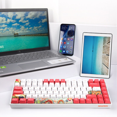 Bàn phím cơ không dây Newmen GM840 - Hàng Chính Hãng 