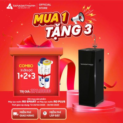 Máy lọc nước RO Tân Á Đại Thành Smart – 8 Lõi, Hàng Chính Hãng, Bảo Hành 12 Tháng