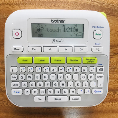 Máy In Tem Nhãn Brother PT-D210 - Hàng Chính Hãng