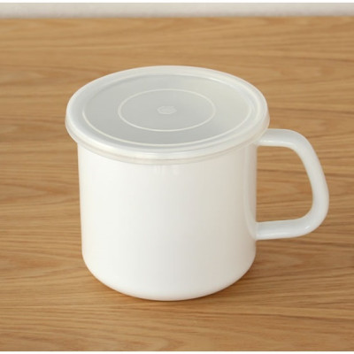 Cốc nhựa nắp mềm dành cho bé Nakaya 200ml  có quai cầm tiện lợi ( Màu trắng ) - hàng nội địa Nhật Bản