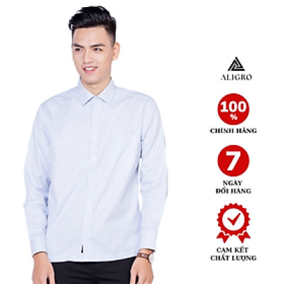 Áo Sơ Mi Nam Aligro ALG1011 - Xanh Da Trời