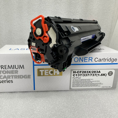 Hộp mực 83A 337 TECH CÓ LỖ ĐỔ MỰC TIỆN LỢI dùng cho máy in HP M127fn M125A Canon LBP 151DW, MF221D, MF244DW (CF283A/CRG337) - Hàng nhập khẩu