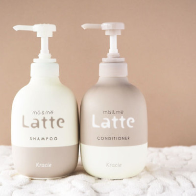 Dầu Xả Dưỡng Tóc Chắc Khỏe Dành Cho Cả Gia Đình Ma & Me Kracie Ma & Me Latte Conditioner 490g
