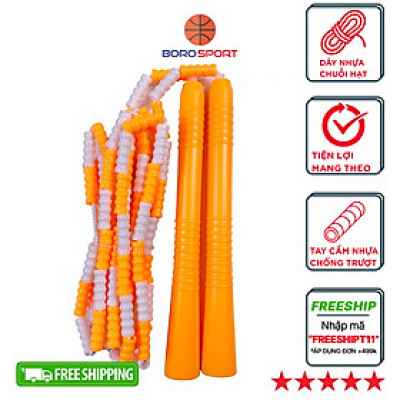 Dây nhảy Beaded rope KAT - Dây nhảy thể thao chuỗi hạt - Dây nhảy chuỗi hạt , beaded rope dây nhảy chuyên dụng tập luyện tốc độ và kỹ năng, skill, tricks. jump rope - Cleacco BORO SPORT