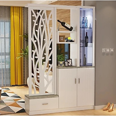 Tủ Vách Ngăn Hiện Đại Phòng Khách Tundo HHP-TVN1819-14 Cao Cấp