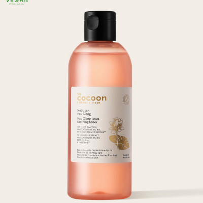 Toner nước cân bằng da SEN Hậu Giang cocoon 310ml Thuần Chay