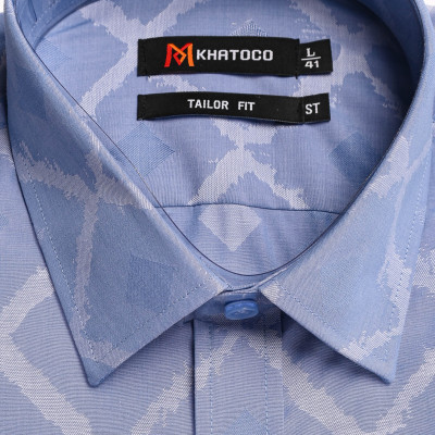 Áo sơ mi Khatoco tay ngắn