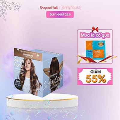 Thuốc Nhuộm Tóc Không Cần Tẩy JENNY HOUSE Salon Code 140g - 4 Màu Sắc Thời Trang Chuẩn Salon