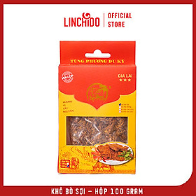 Khô Bò Sợi _ Tùng Phương Du Ký _ Loại 100 Gram ( LOẠI HỘP )