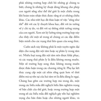 Triết Lí Của Người Hai Mặt