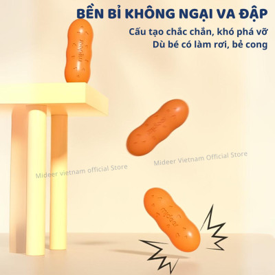 Màu sáp Lụa hạt Đậu Pease Crayons Mideer, Bút Sáp Màu Hữu Cơ An Toàn cho bé
