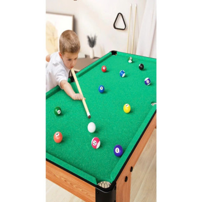 XJ8843 Bàn bi-a (KT 122x63x66.8cm) Bàn bida đồ chơi cho bé