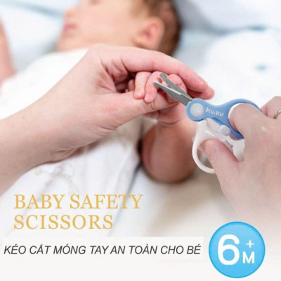 KÉO CẮT MÓNG TAY AN TOÀN CHO BÉ TỪ 6M+ KUKU - KU3035