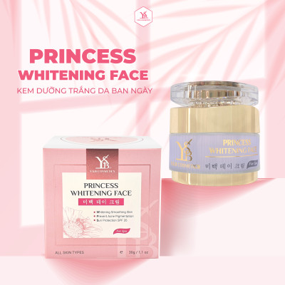 Kem dưỡng trắng da ban ngày Sữa Ong Chúa PRINCESS WHITENING FACE