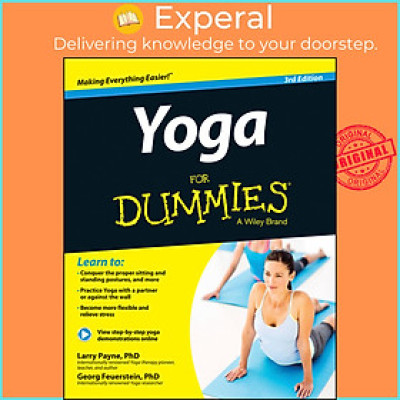 Sách - Yoga For Dummies by Georg Feuerstein (US edition, paperback)