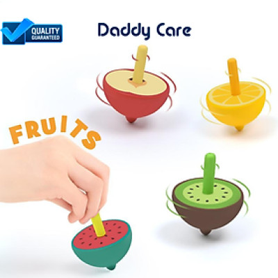 Đồ chơi con quay Cho bé Mideer Mini Spinning Tops, đồ chơi gỗ cho bé