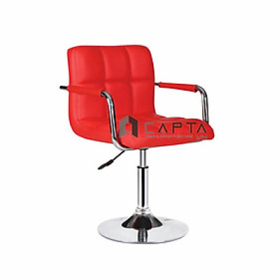 Ghế quầy tiếp khách nệm pvc dày chân thép thấp cố định CB2214-1P Nội thất Capta