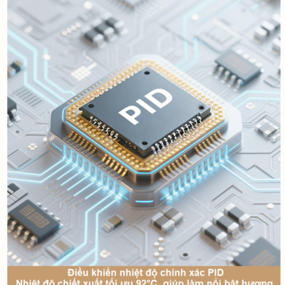 Máy pha và xay cà phê bán tự động 3 trong 1 Espresso, Cappuccino, Latte. Kết hợp 20 chế độ xay. Thương hiệu Mỹ cao cấp HiBREW - H20. HÀNG CHÍNH HÃNG