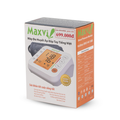 Máy đo huyết áp bắp tay Kỹ thuật số Tiếng Việt - LT-P31 (XP)