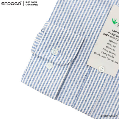 Áo Sơ Mi Nam Sadoga Dài Tay Chất Liệu Bamboo Thoáng Mát Thấm Hút Mồ Hôi 399D