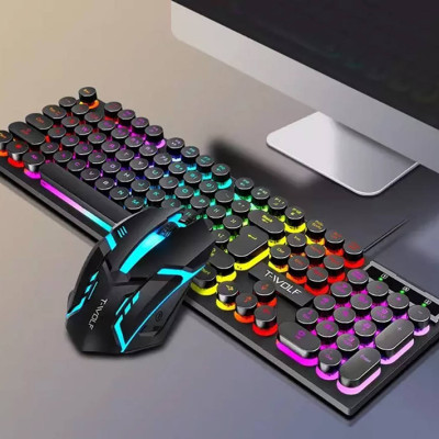 Bộ Phím Chuột T-Wolf TF270 Led 7 Màu – Hàng Chính Hãng