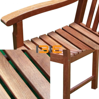 Ghế Băng Teluk Có Tay IBIE NC1005 (114 x 63 x 91 cm) - Nâu