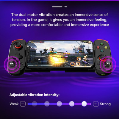 Gamepad Tay Game Không dây Bluetooth D6 đa nền tảng cho máy tính - điện thoại - máy game Console hàng nhập khẩu