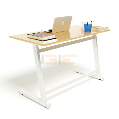 Bộ Bàn Oak-Z Trắng Và Ghế Đen IBIE IB16A