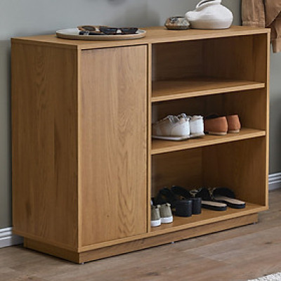 Tủ giày gỗ sồi OAKTG46 Tundo 100 x 38 x 78.5 cm