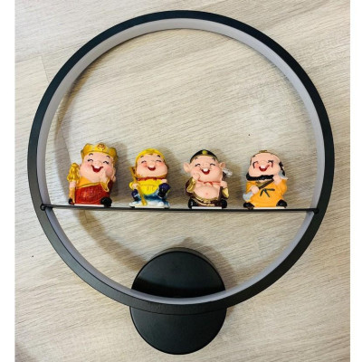 Đèn gắn tường JONKIN 4 thầy trò tây du ký trang trí nội thất độc đáo - 3 chế độ ánh sáng.