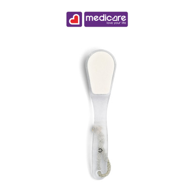 Chà gót chân Basicare 1096 (màu trắng )