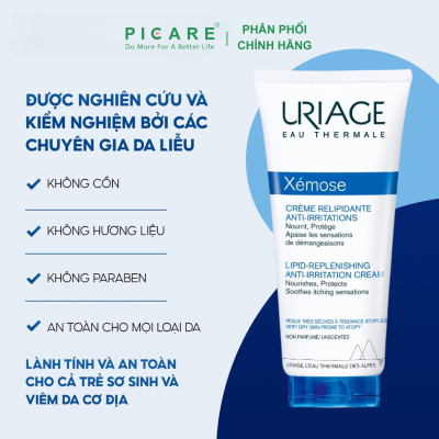 Kem Dưỡng Ẩm Dành Cho Da Khô, Da Cơ Địa Uriage Xémose Creme Relipidante Anti-Irritations 200ml