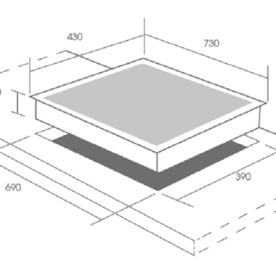 Bếp Điện Từ Kết Hợp Canzy CZ-54MG - Hàng chính hãng