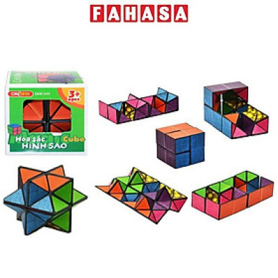 Đồ Chơi Khối Hộp Ma Thuật - Hòa Sắc Hình Sao - Cresta DK81349