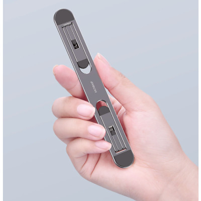 Giá đỡ laptop tản nhiệt dành cho máy tính macbook hợp kim nhôm dạng dán siêu gọn - Hàng chính hãng