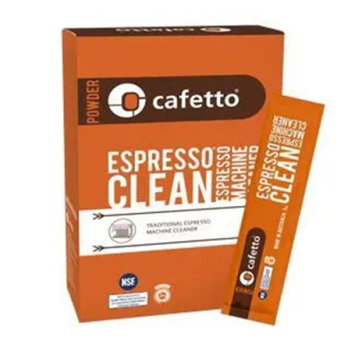 [Hàng chính hãng] Bột vệ sinh tẩy cặn máy pha cà phê Cafetto Espresso Clean (12 gói)