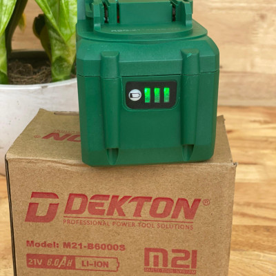 PIN 21V 6.0AH DEKTON M21-B6000S - HÀNG CHÍNH HÃNG