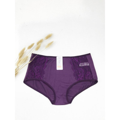 Quần Lót Nữ Cotton Cạp Vừa LUPERI LU3QL74 Nâng Mông Phối Ren Cao Cấp Kháng Khuẩn, Khử Mùi, Thoáng Khí