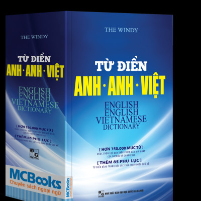 Từ Điển Anh Anh Việt Phiên Bản Bìa Mềm Màu Xanh - Giải Nghĩa Đầy Đủ Ví Dụ Phong Phú