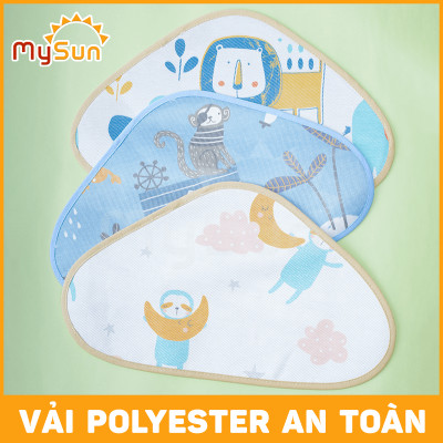 Khăn lót đầu cho bé sơ sinh gối ngủ thấm hút mồ hôi trẻ em MySun