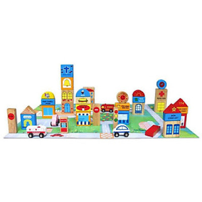 Đồ Chơi Ghép Hình Winwintoys - Thành Phố Tương Lai Winwintoys 60522