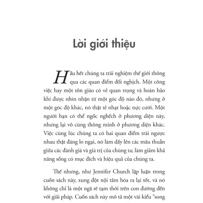 Triết Lí Của Người Hai Mặt