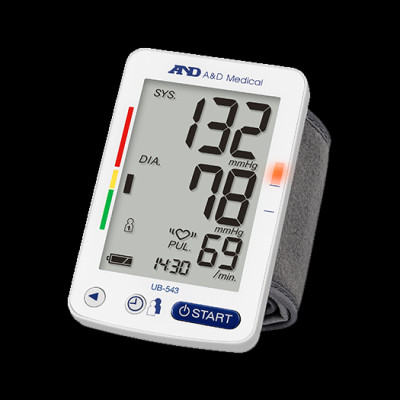 Máy Đo Huyết Áp Cổ Tay Tự Động AND UB-543