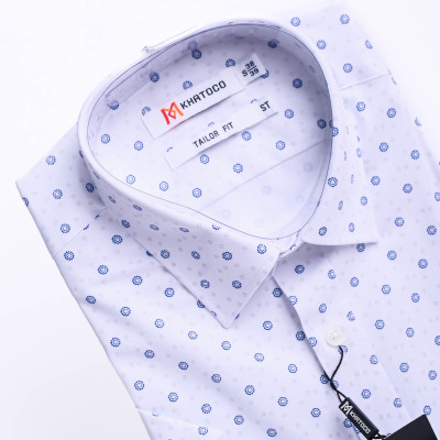 Áo sơ mi tay ngắn Khatoco