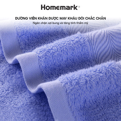 Khăn Tắm 100% Cotton Pakistan Cao Cấp Homemark - Siêu Dày, Mềm Mại, Không Phai Màu, Thấm Hút Tốt