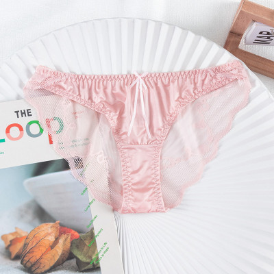 Combo 5 Quần Lót Nữ Lụa Bóng Phối Ren Cao Cấp Q8093 – Mềm Mịn, Sang Trọng, Co Giãn 4 Chiều